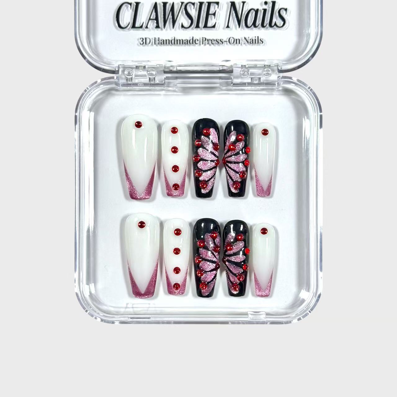 RUBYRA | Press - on Nails by CLAWSIE Nails