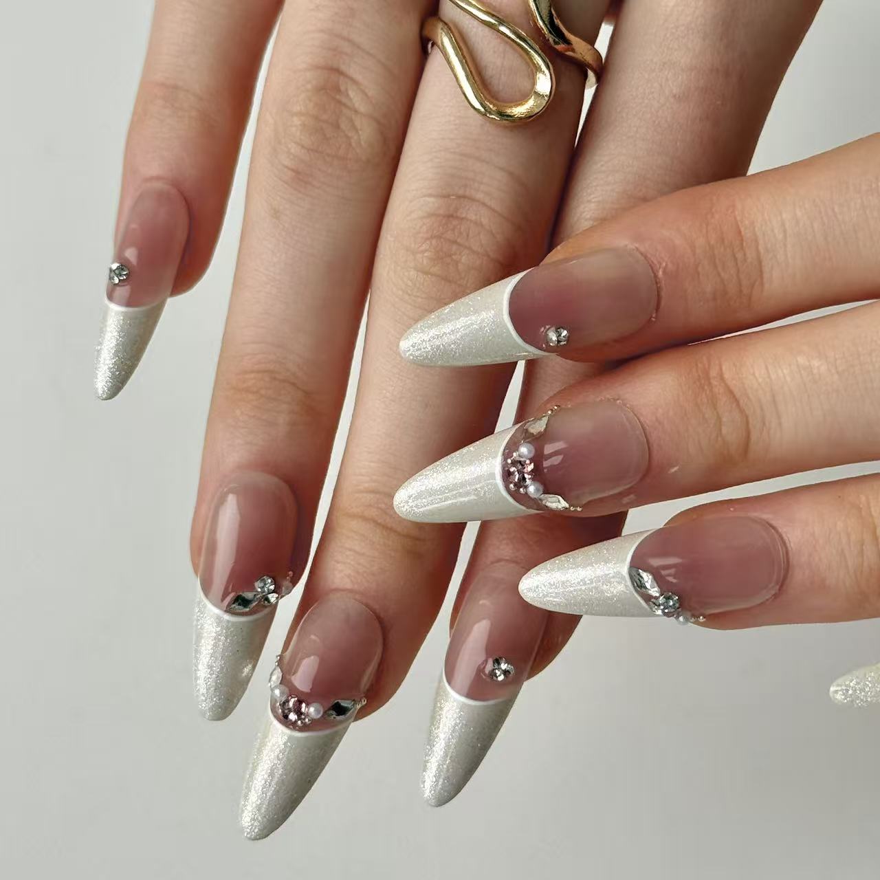 Silk | 3D Handmade Reusable Press - on Nails | CLAWSIE Nails