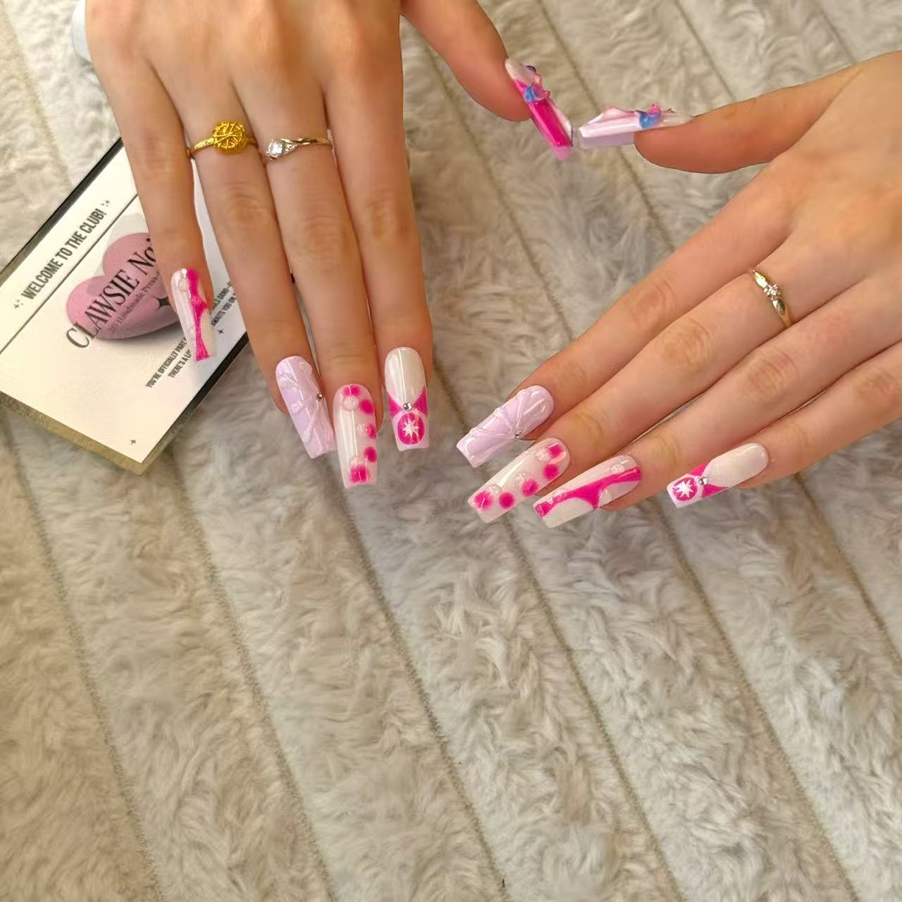 VIOLA | Press - on Nails by CLAWSIE Nails