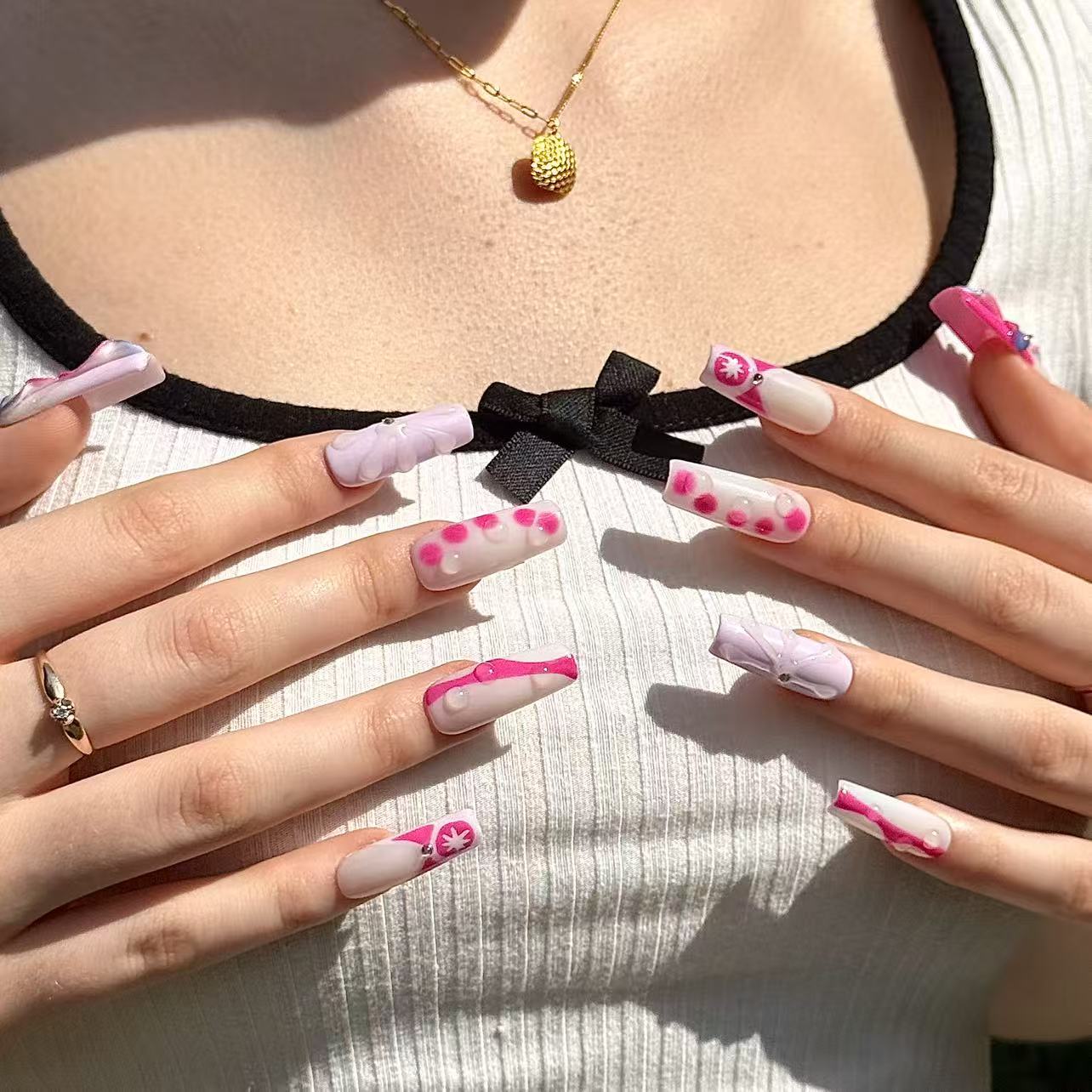 VIOLA | Press - on Nails by CLAWSIE Nails