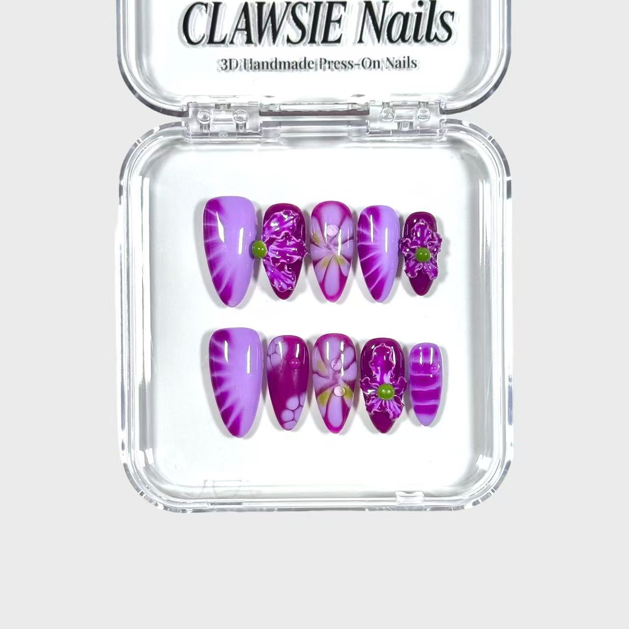 Vioria | Press - on Nails by CLAWSIE Nails
